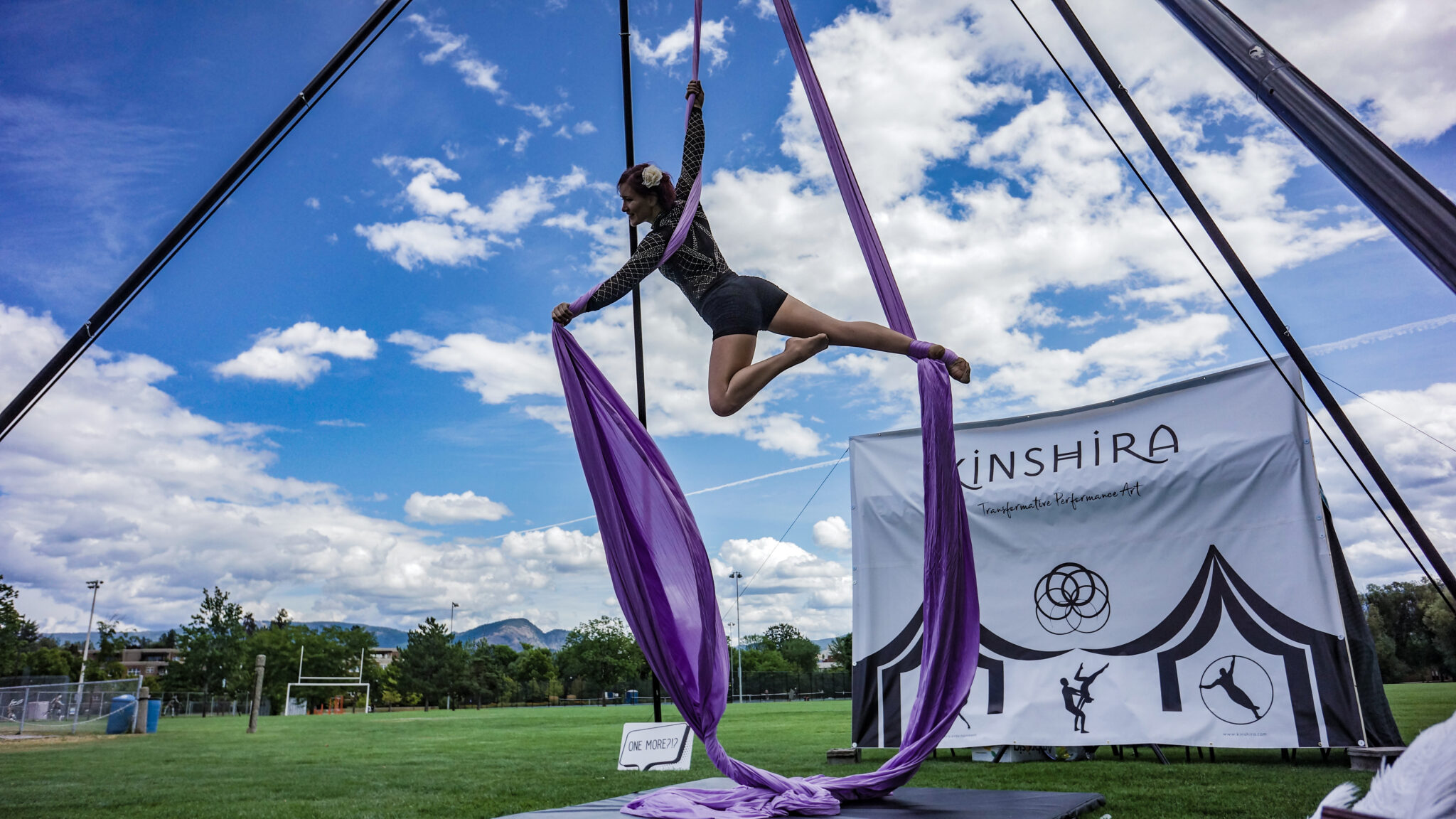 Aerialists Circus Silks Kelowna Okanagan