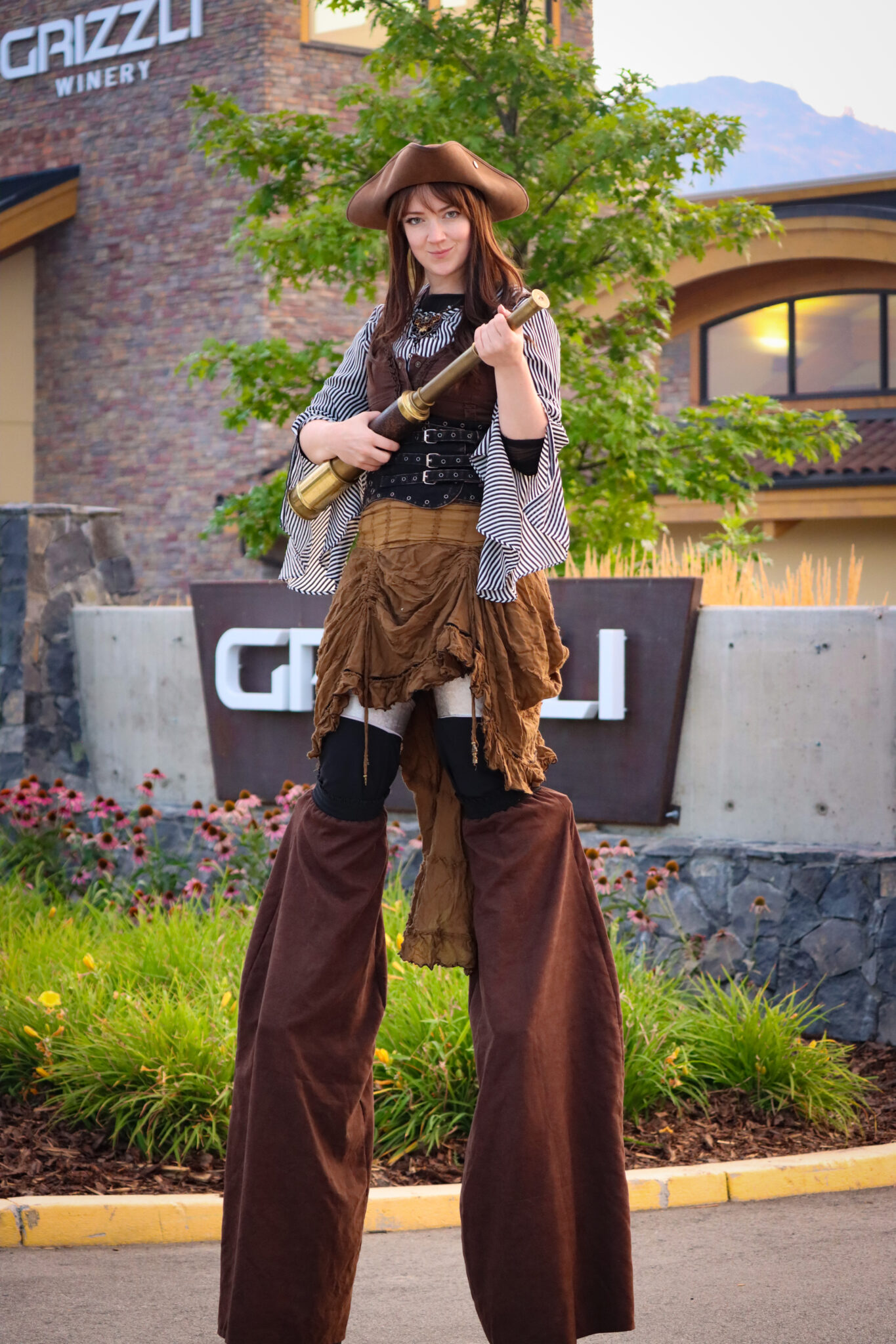 Stilt Walker Roving Character Kelowna Okanagan