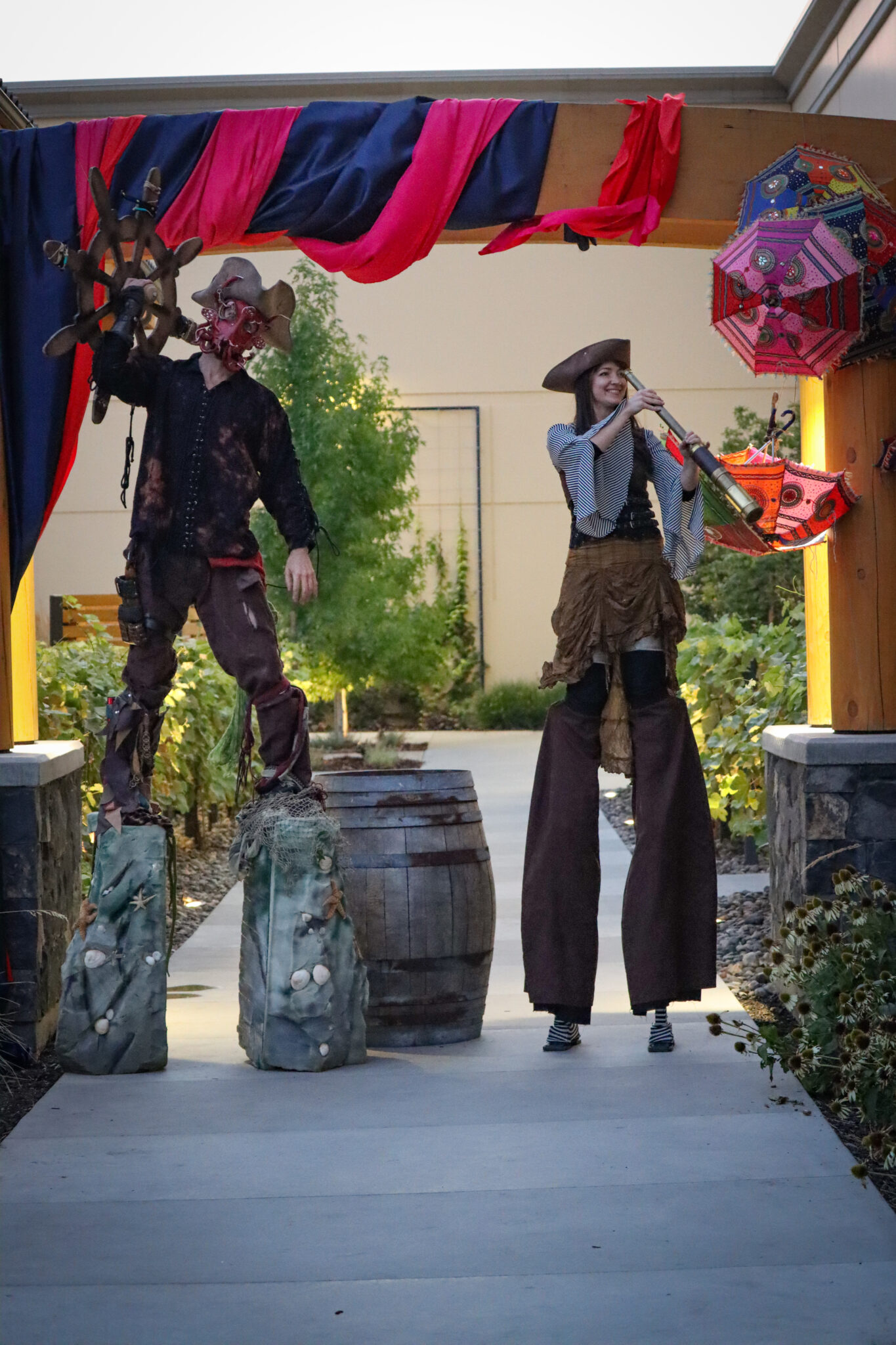 Stilt Walking Roving Character Kelowna Okanagan